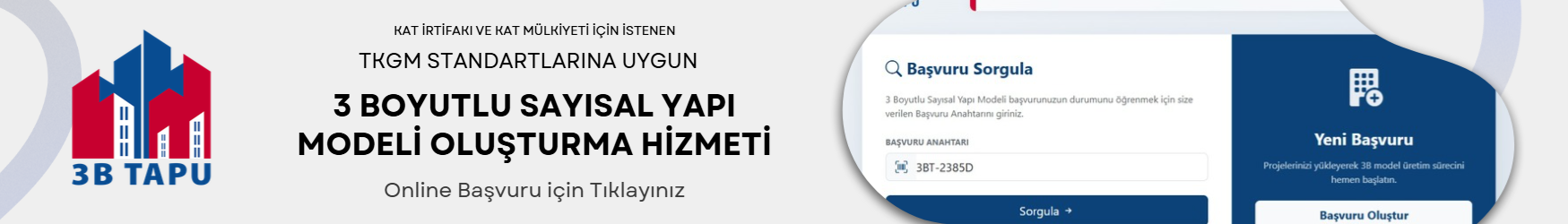 3 Boyutlu Sayısal Yapı Modeli Üretimi - Online Başvuru